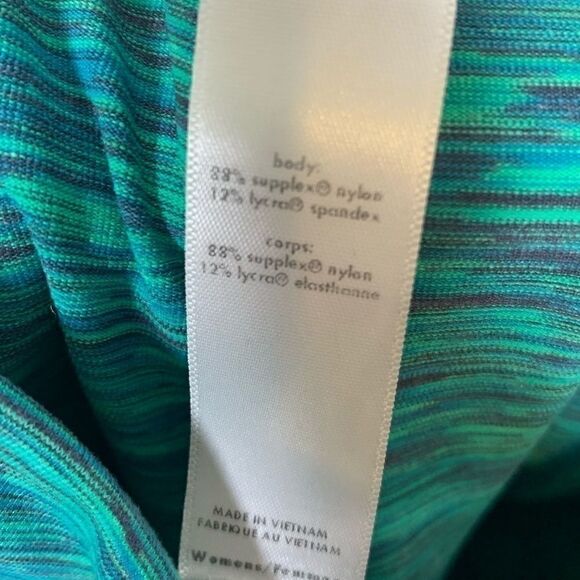 𝅺lucy Powermax Capri Leggings Green Space Dye S - Picture 5 of 6